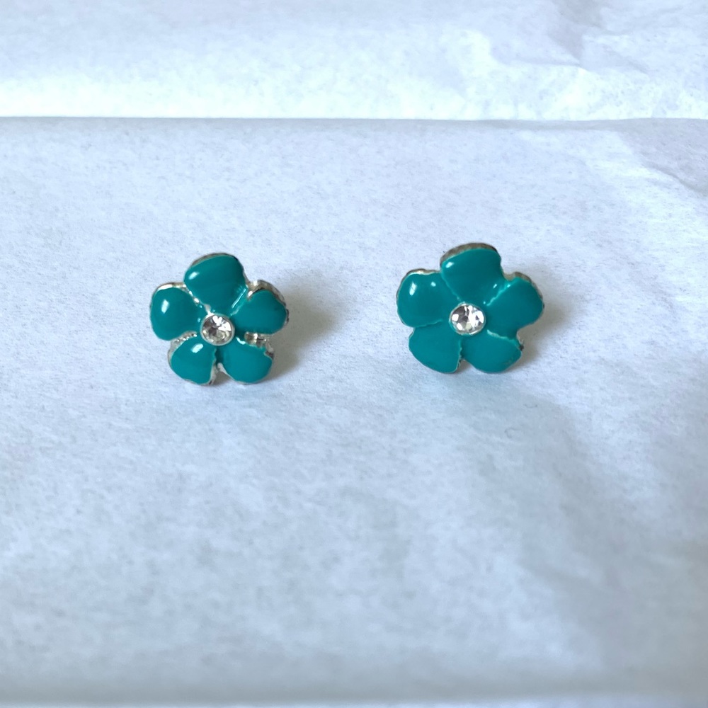 Turquoise Necklace and Earrings Set - Picture 4 of 6